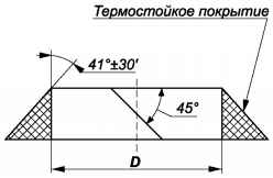 Уплотнитель резиновый с термостойким покрытием